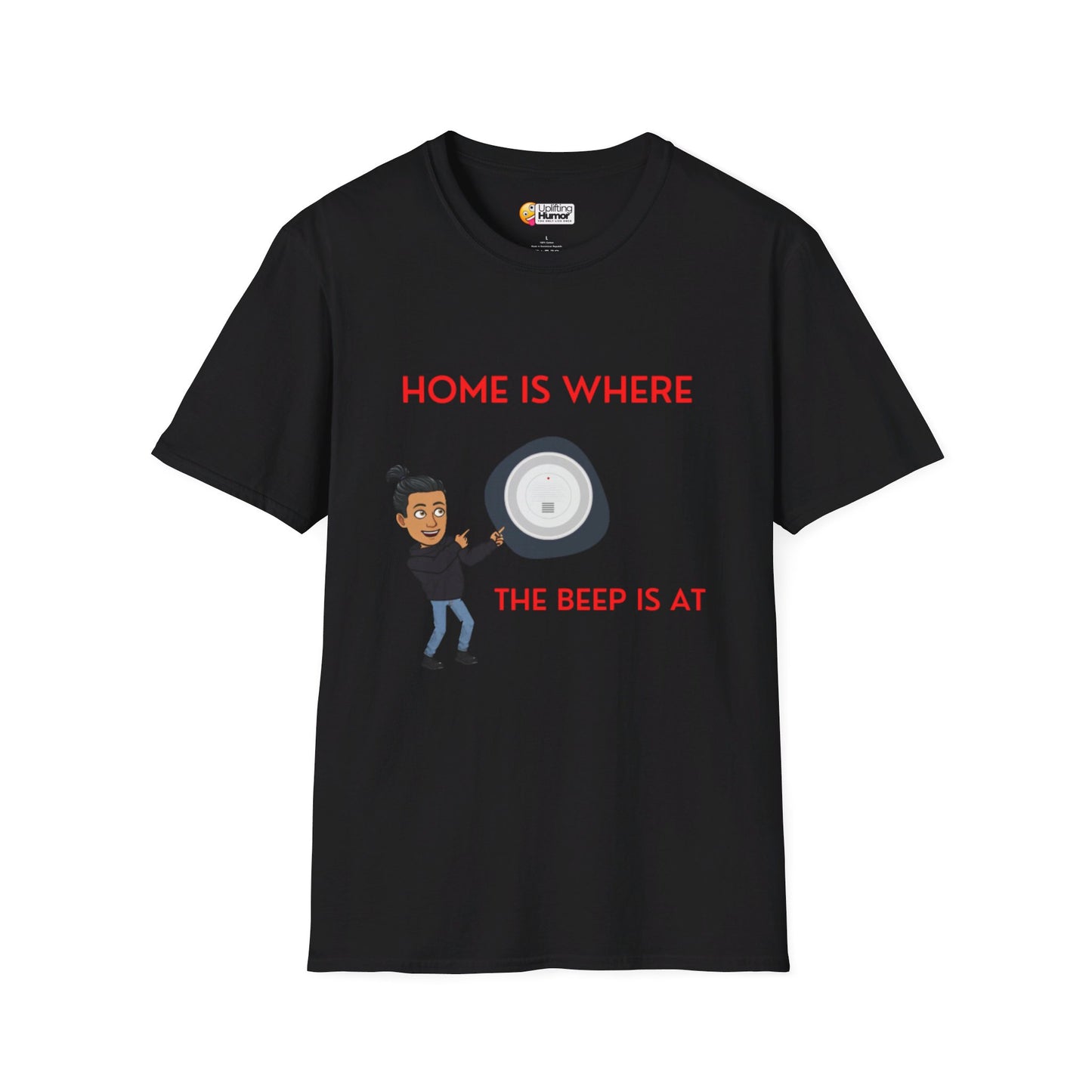 "Home is where the.. "Unisex Softstyle T-Shirt