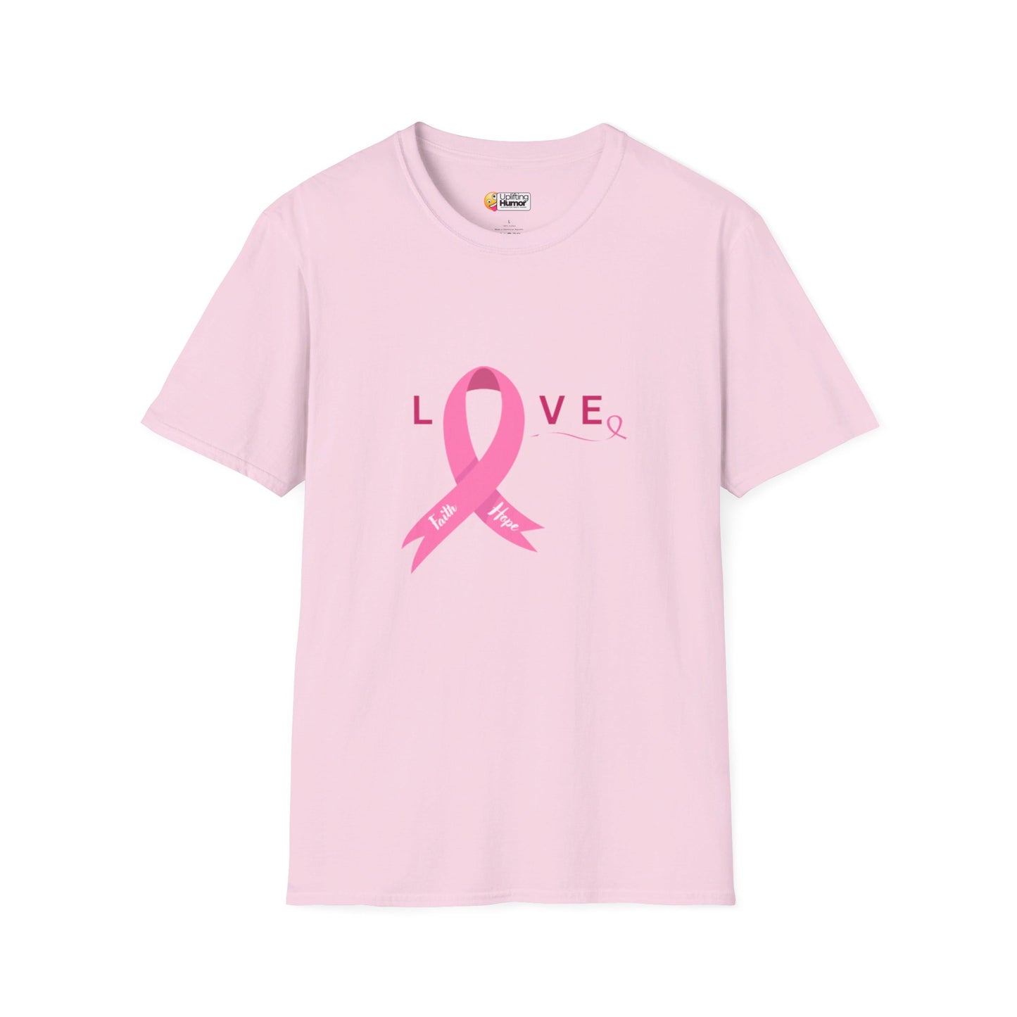 "Love" Breast Cancer Awareness Unisex T-Shirt