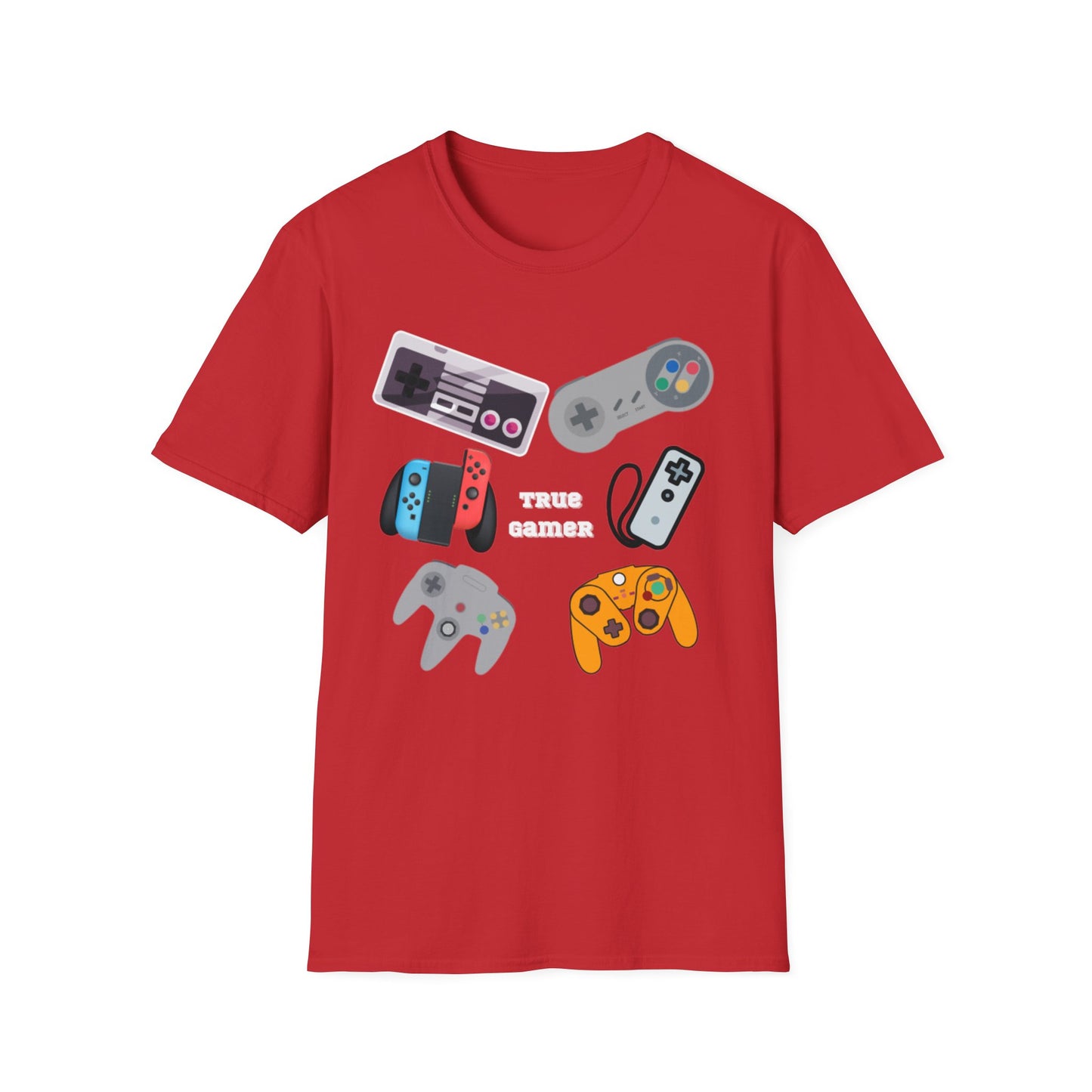 "True Gamer Controllers" Part 1 Unisex T-Shirt