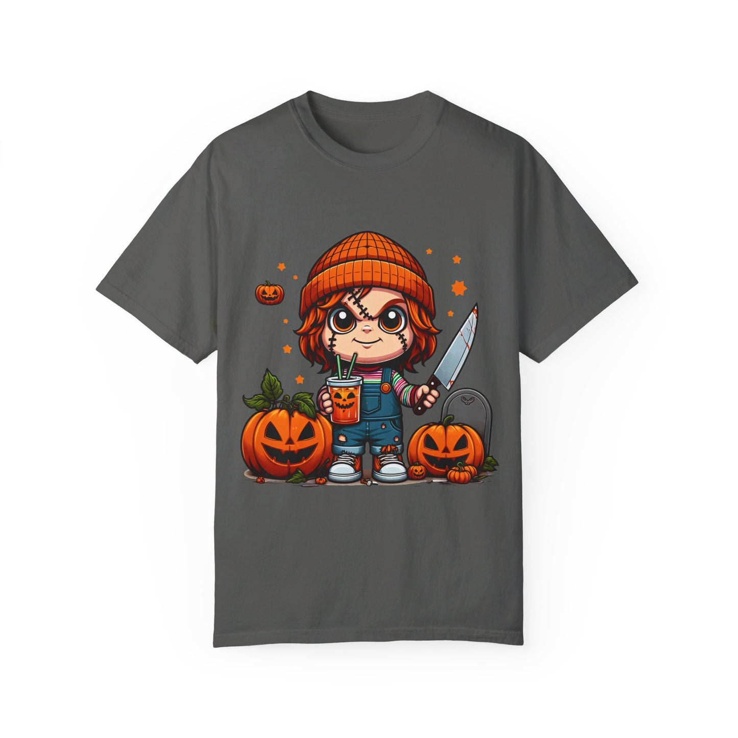 Little Chucky Halloween Shirt: Creepy-Cute Horror Style with a Fun Twist