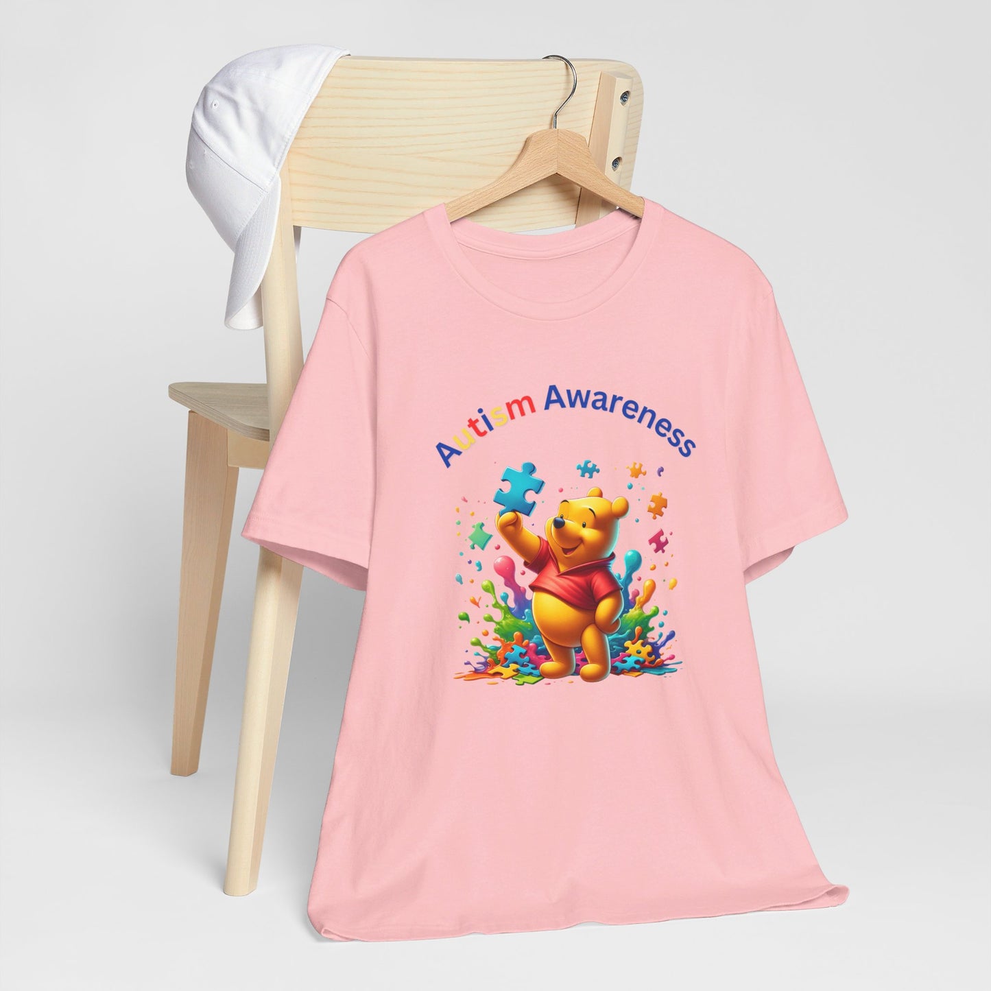 Winnie Autism Awareness Unisex Jersey Short Sleeve Tee