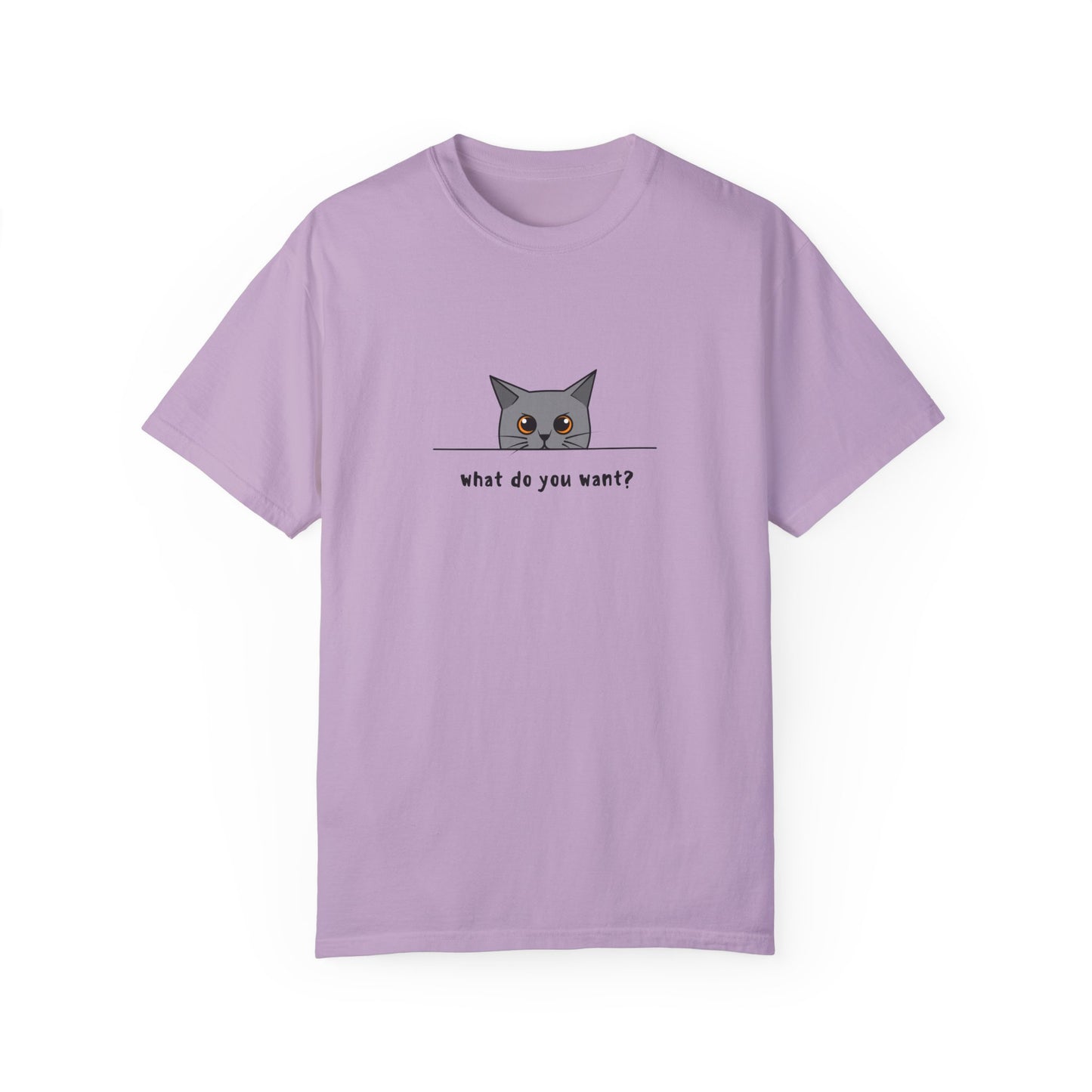 What Do You Want? Cat Shirt: Sassy & Fun Apparel for Cat Lovers