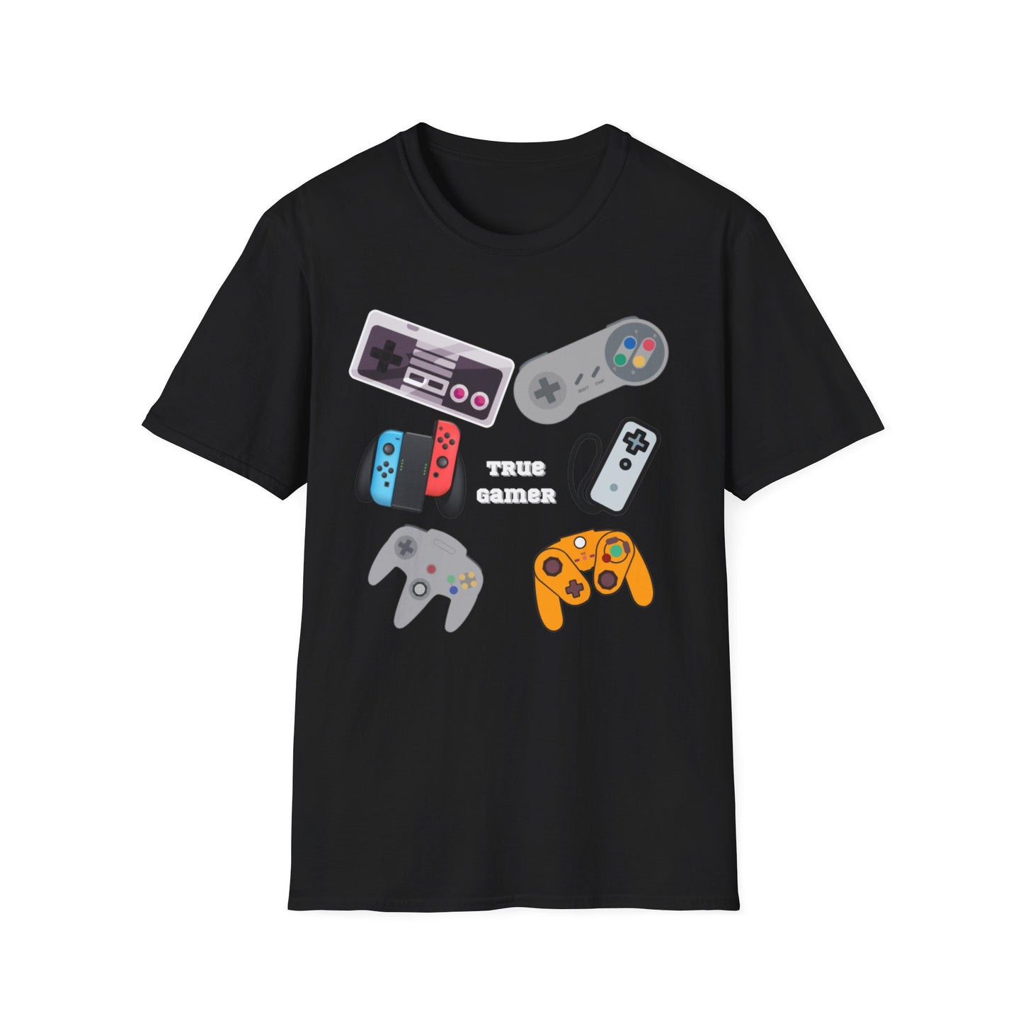 "True Gamer Controllers" Part 1 Unisex T-Shirt