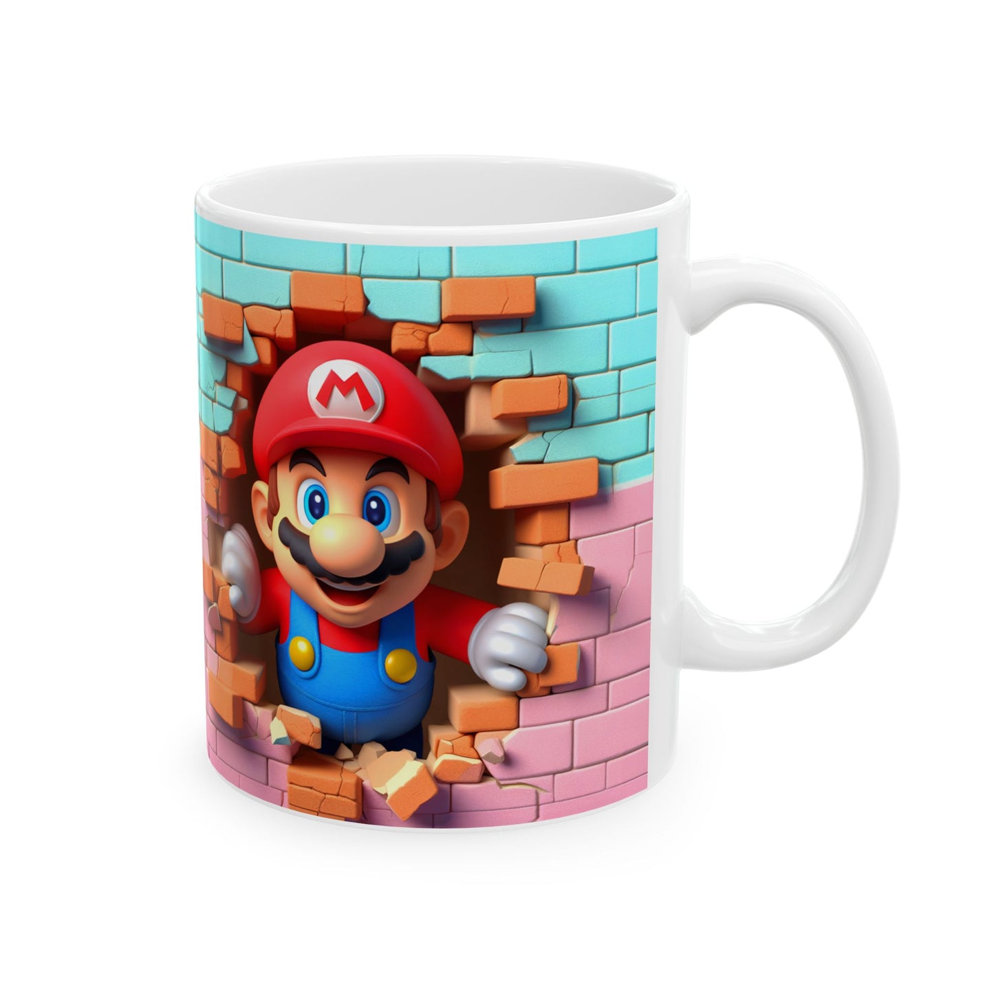 Mario Ceramic Mug, (11oz)