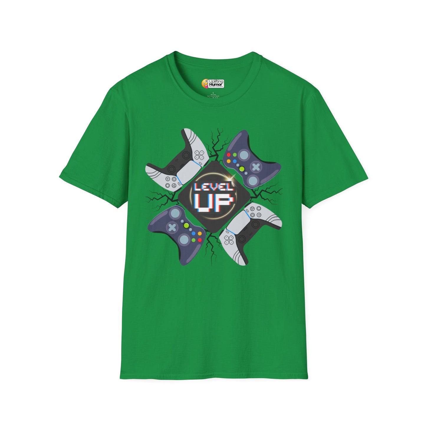 Level Up Shirt: Gaming Controllers Design for Gamers