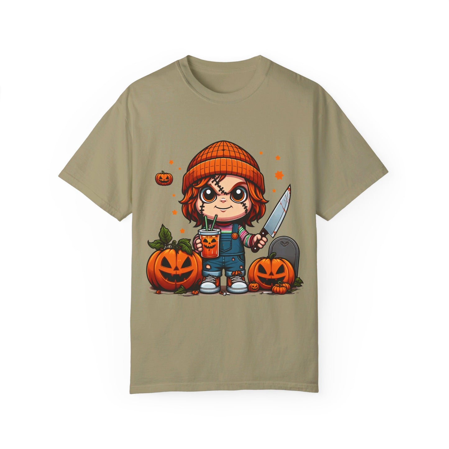 Little Chucky Halloween Shirt: Creepy-Cute Horror Style with a Fun Twist