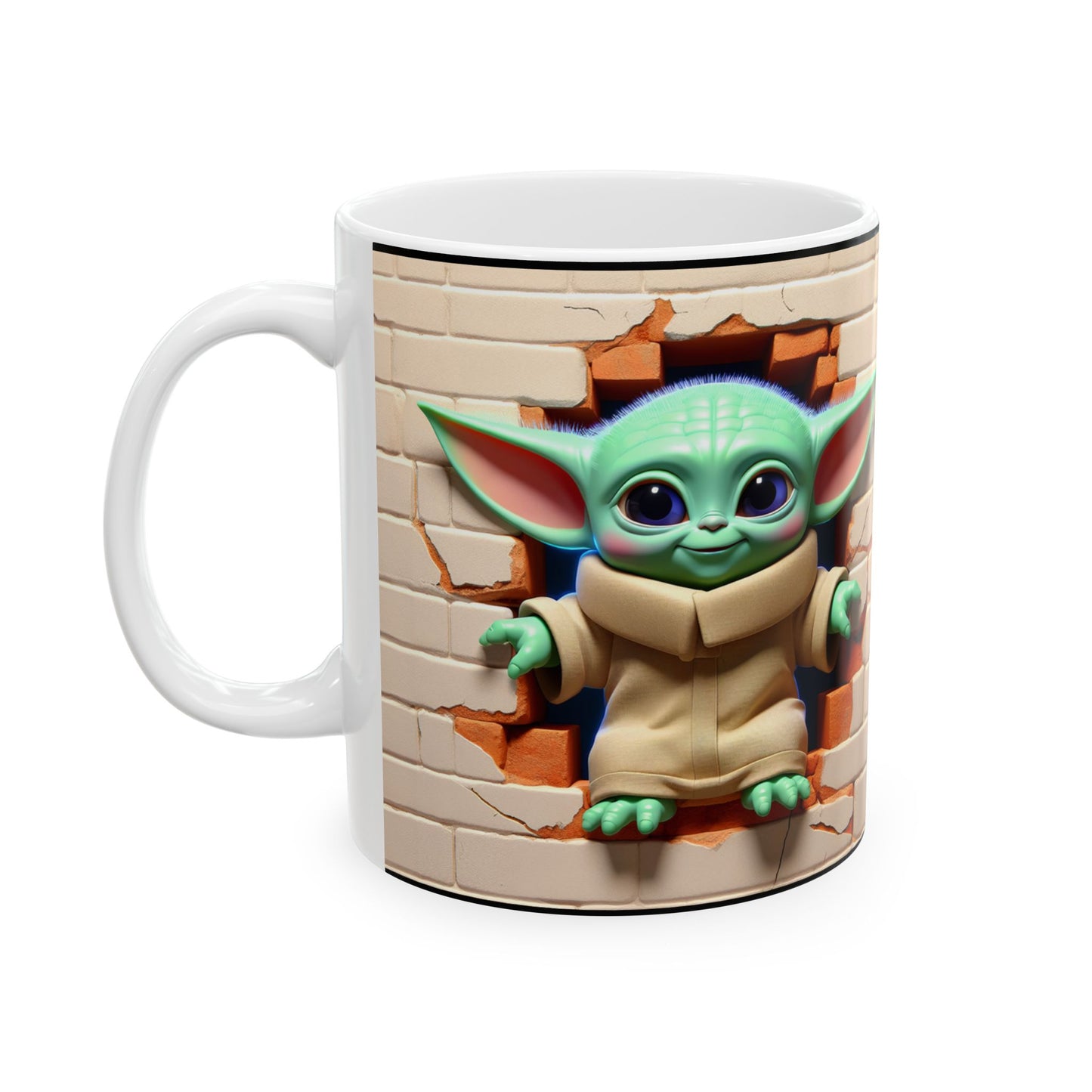 "The Force is here" Ceramic Mug, (11oz)