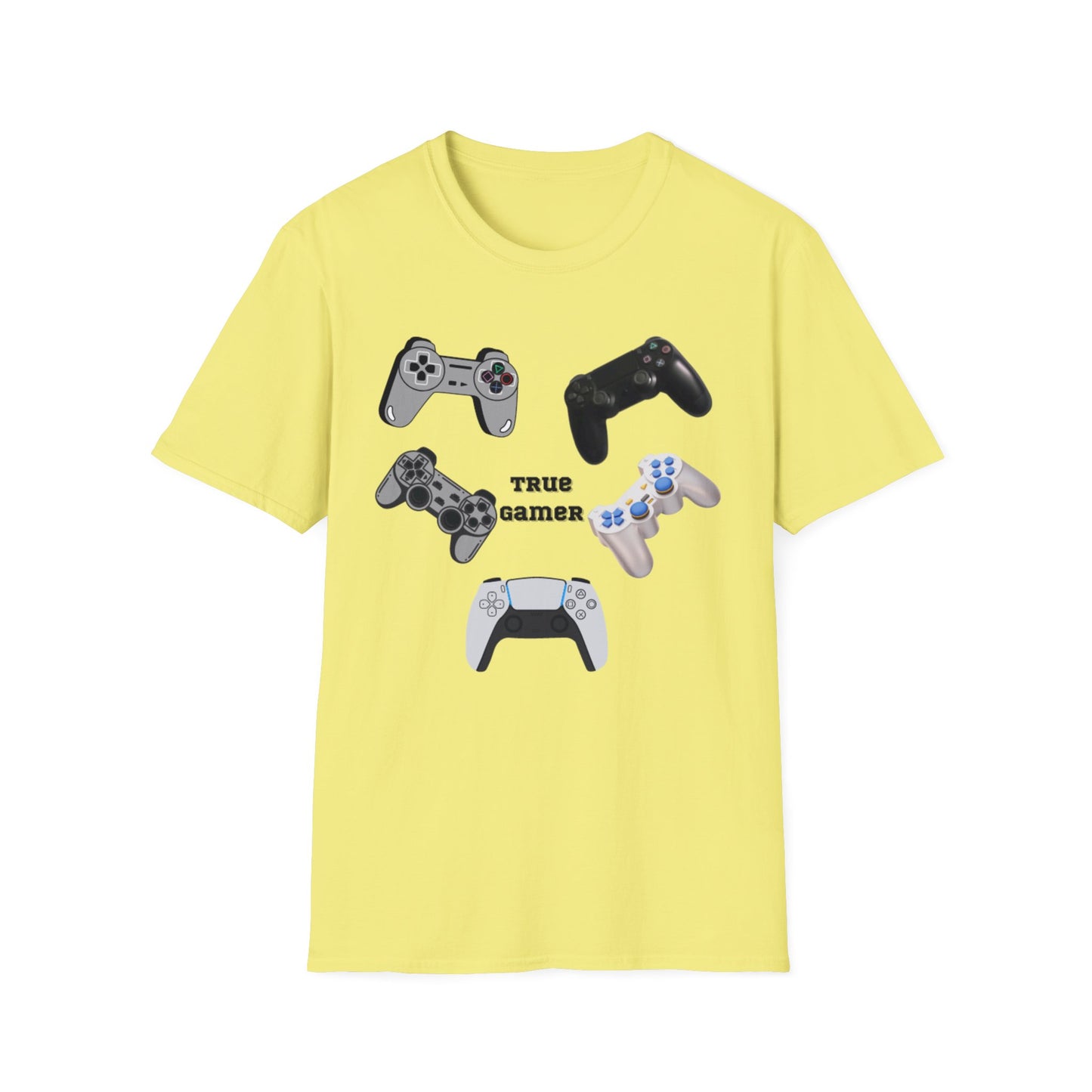 "True Gamer Controllers" Part 2 Unisex T-Shirt