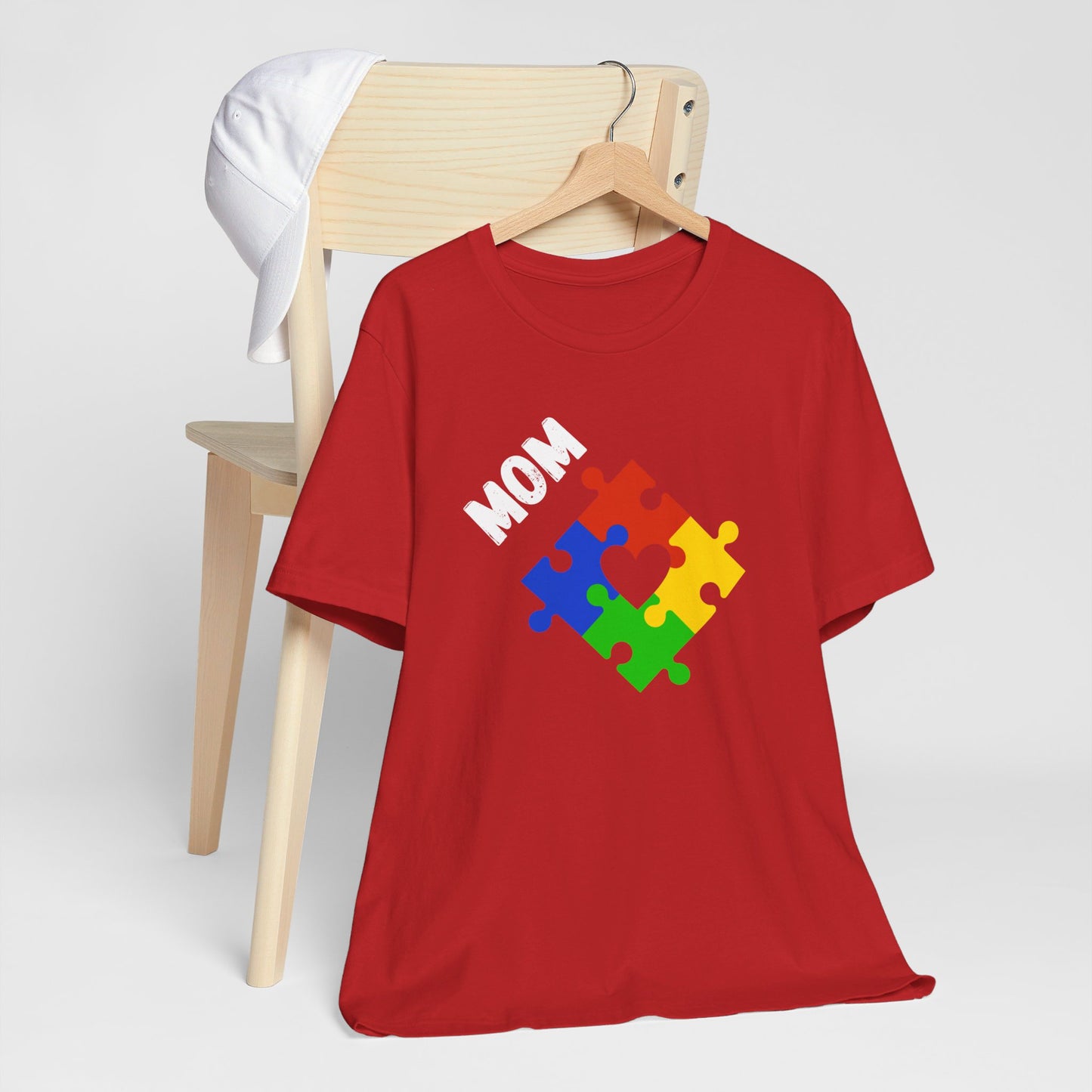 Mom Autism Unisex Jersey Short Sleeve Tee