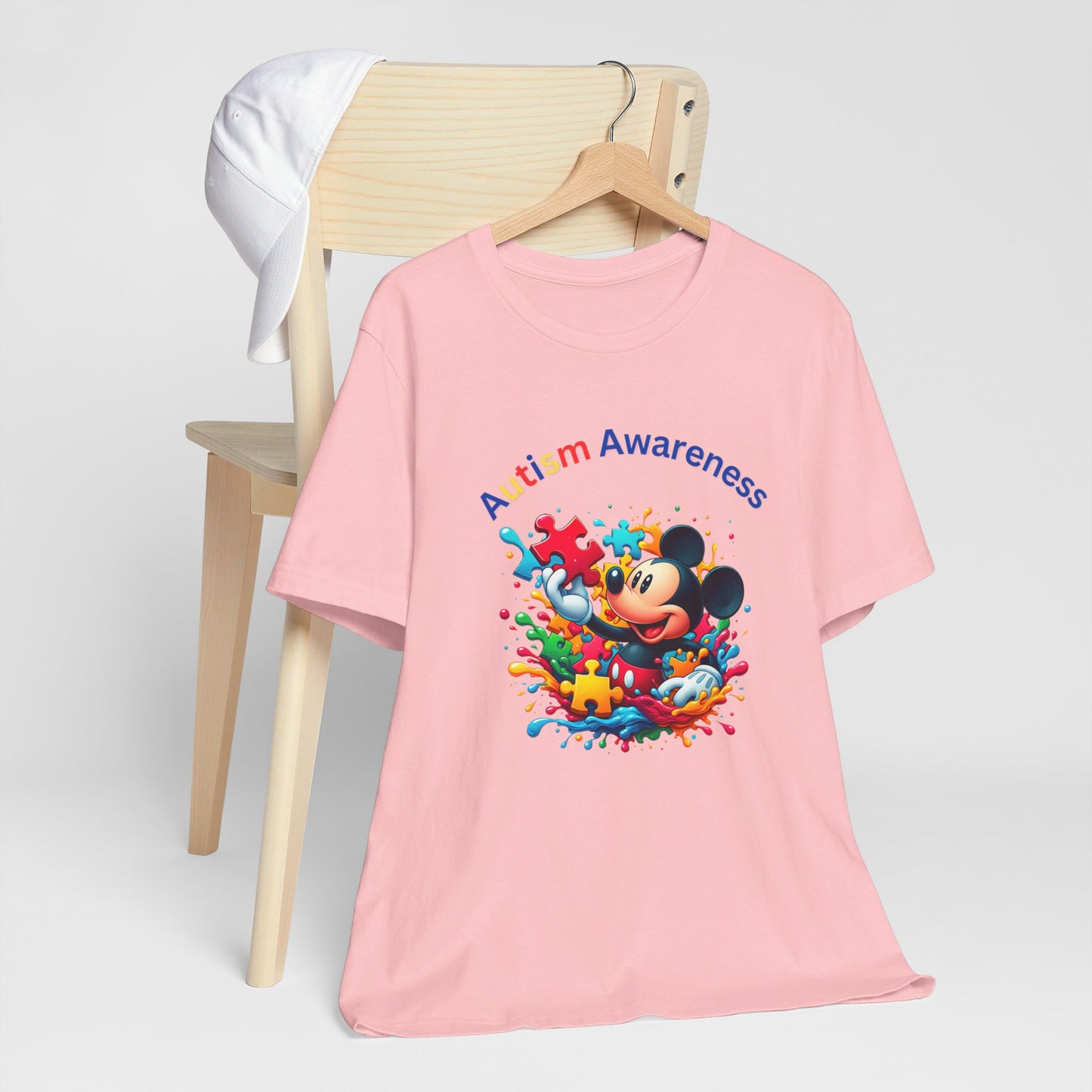 MIckey Autism Awareness Unisex Jersey Short Sleeve Tee