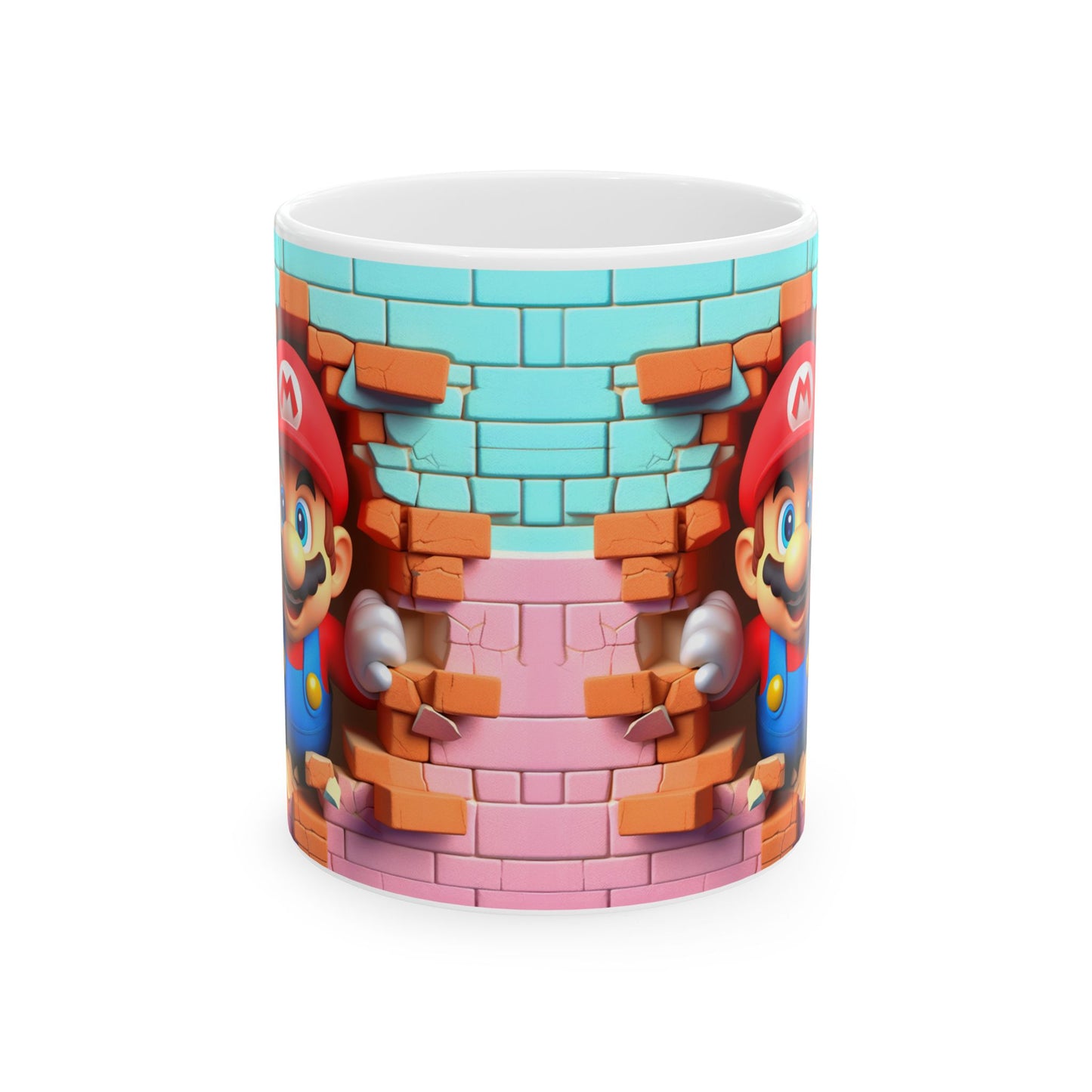 Mario Ceramic Mug, (11oz)