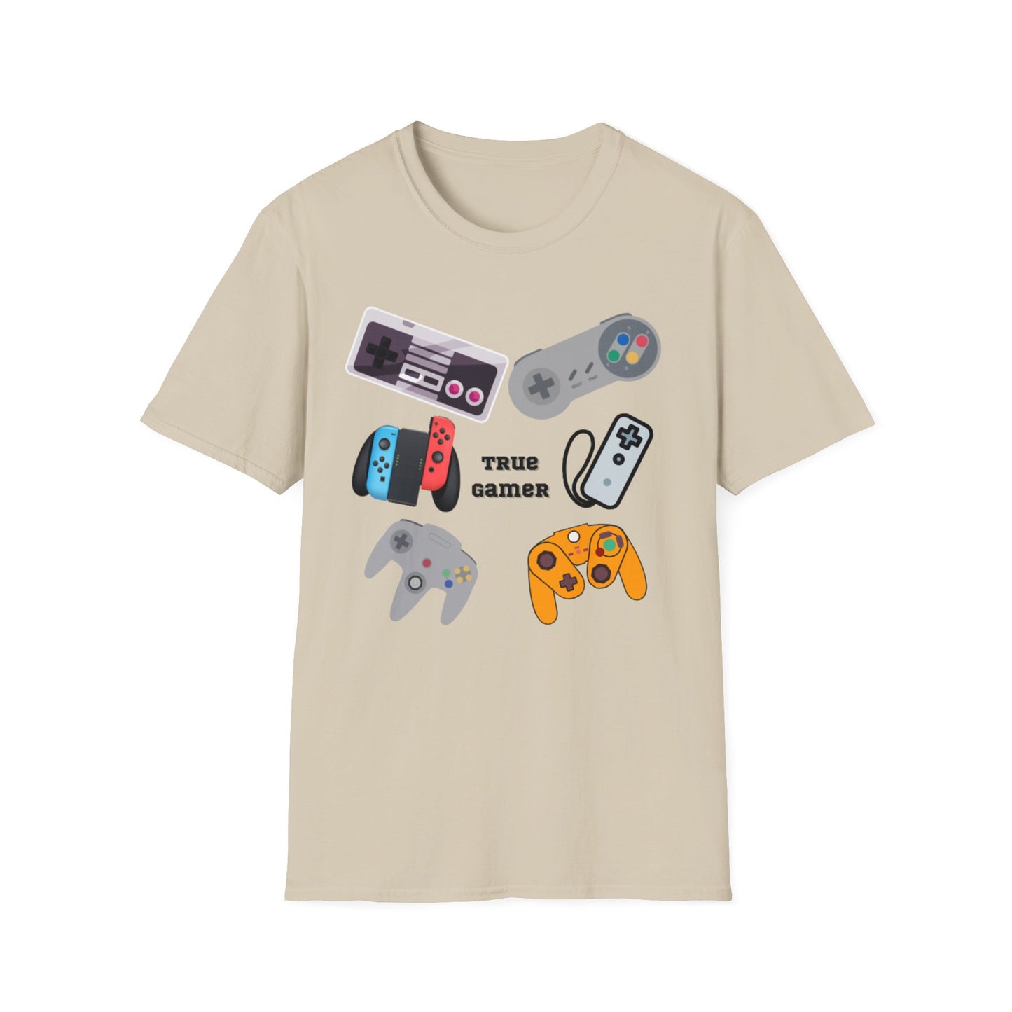 "True Gamer Controllers" Part 1 Unisex T-Shirt