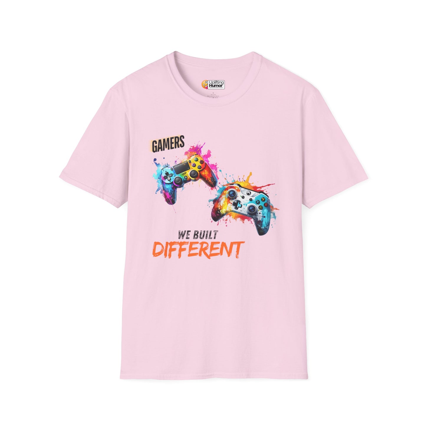 "Gamers We Built Different Shirt: Stand Out with Bold Gaming Style"