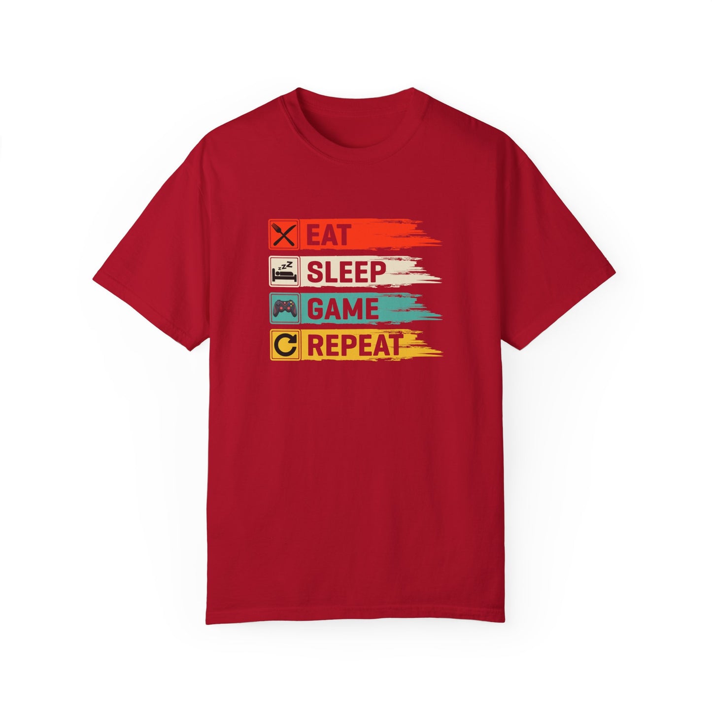 Eat, Sleep, Game, Repeat Shirt: The Ultimate Gamer Lifestyle Tee