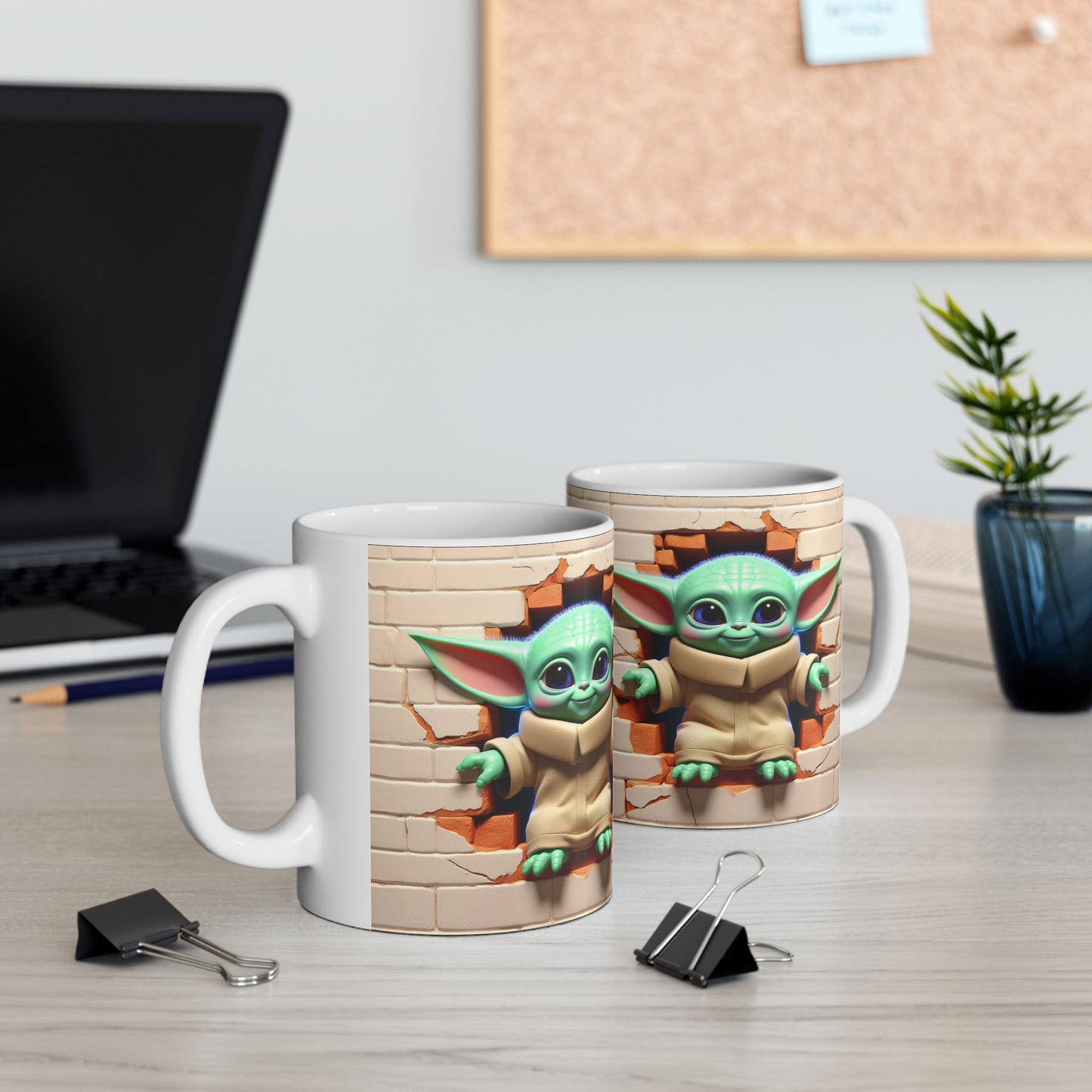 "The Force is here" Ceramic Mug, (11oz)