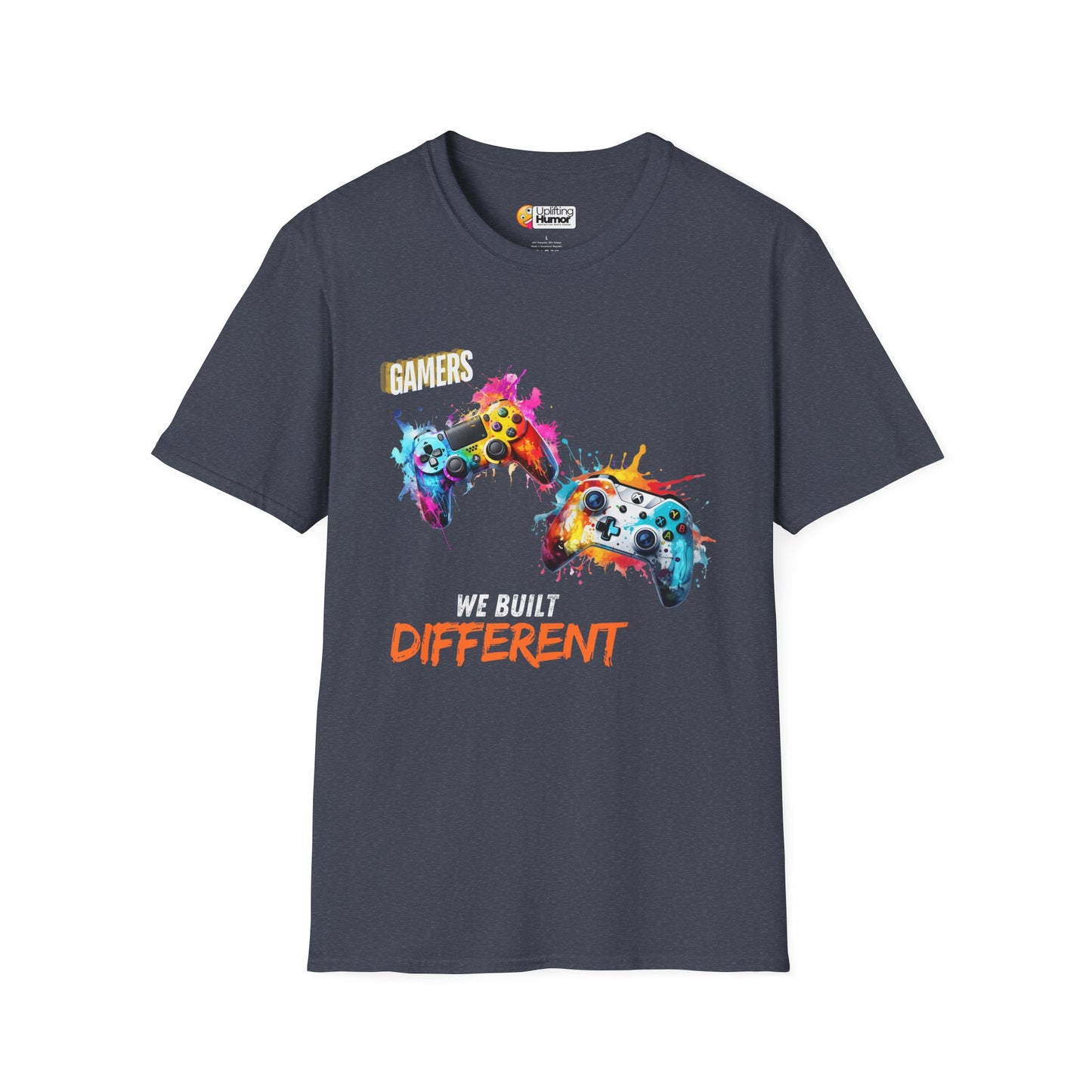 "Gamers We Built Different Shirt: Stand Out with Bold Gaming Style"