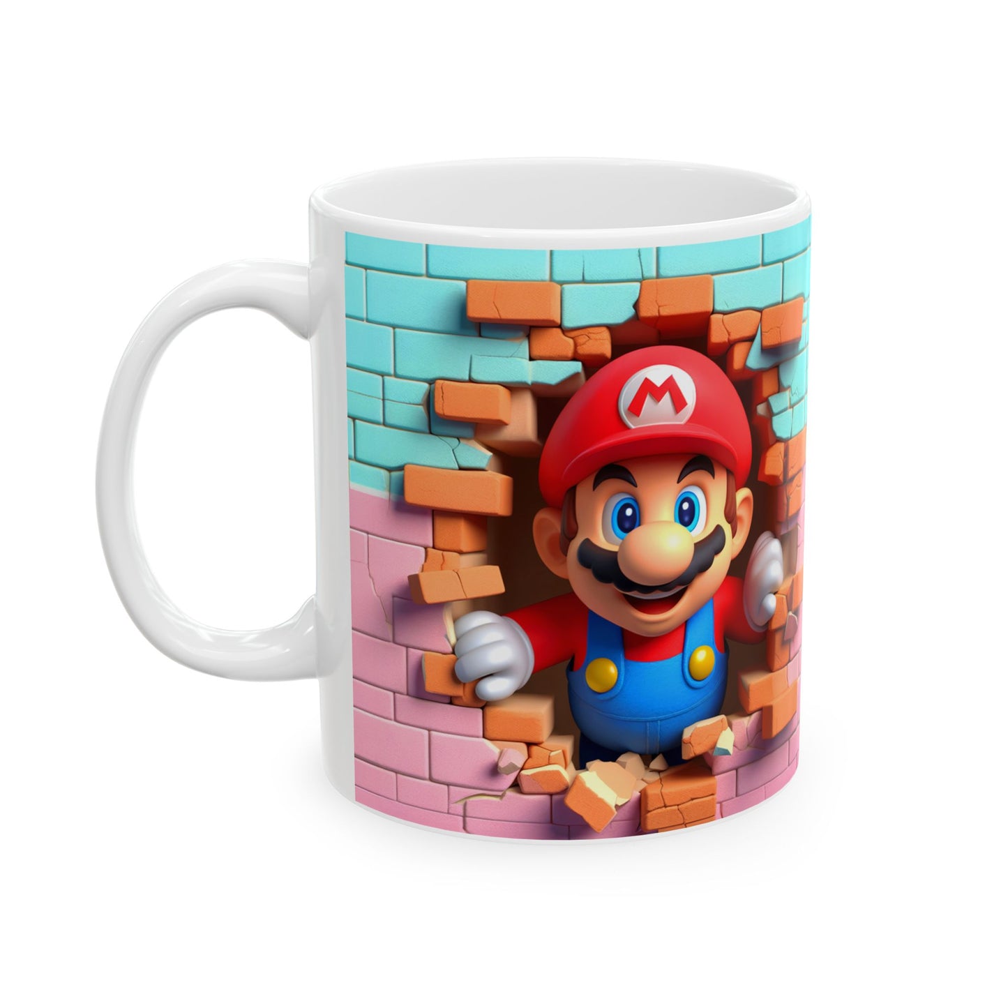 Mario Ceramic Mug, (11oz)