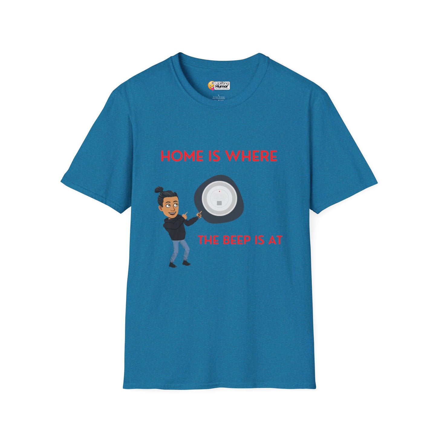 "Home is where the.. "Unisex Softstyle T-Shirt