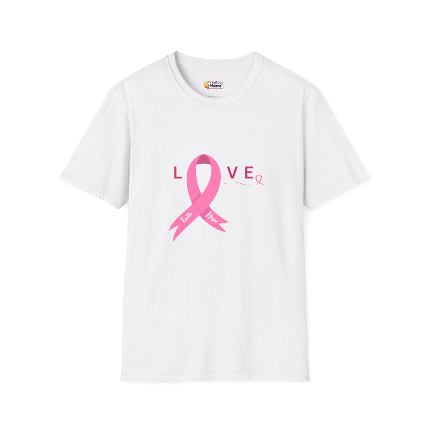 "Love" Breast Cancer Awareness Unisex T-Shirt