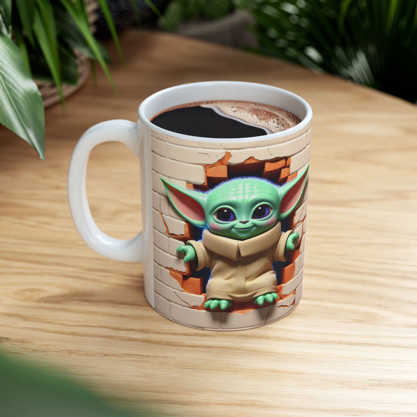 "The Force is here" Ceramic Mug, (11oz)