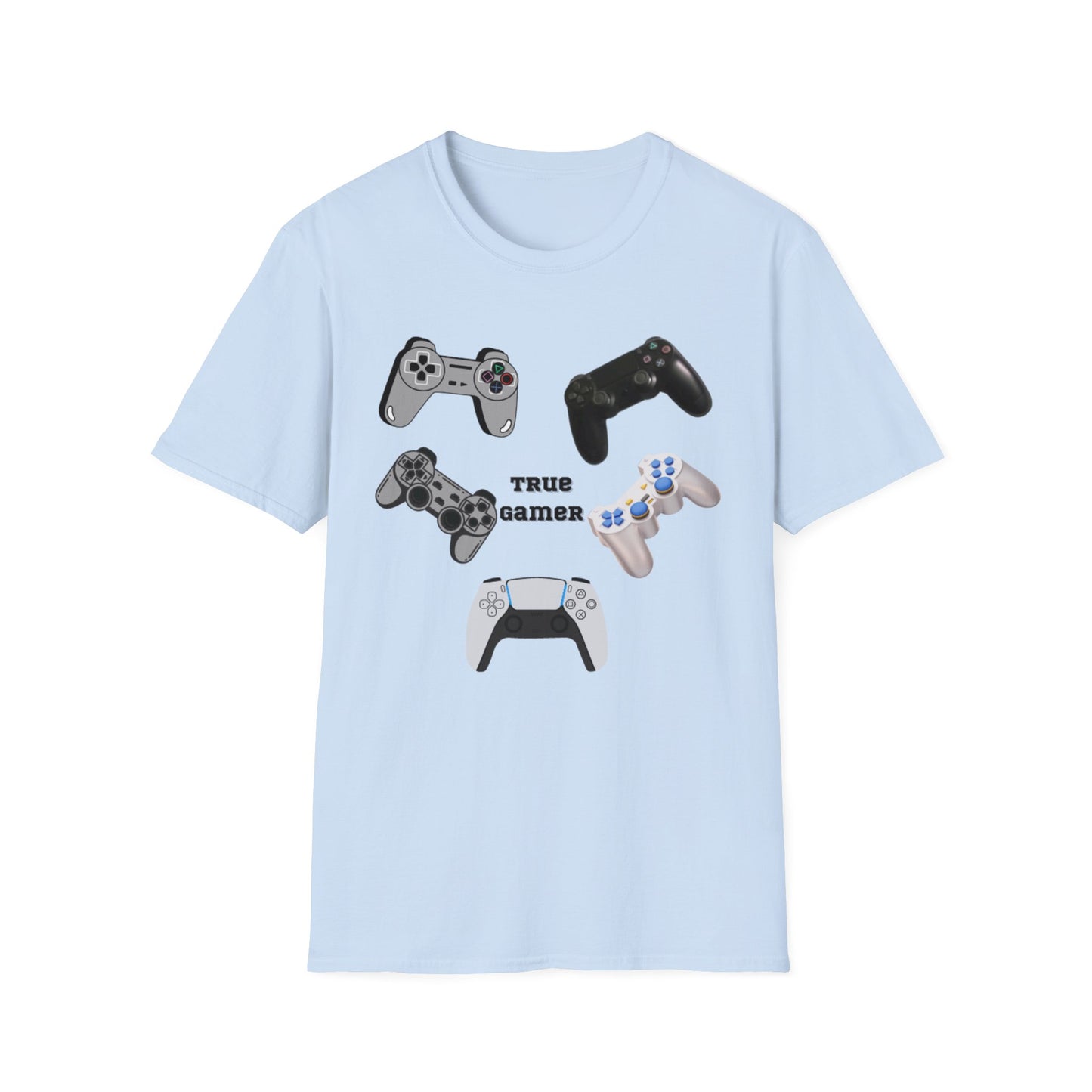 "True Gamer Controllers" Part 2 Unisex T-Shirt