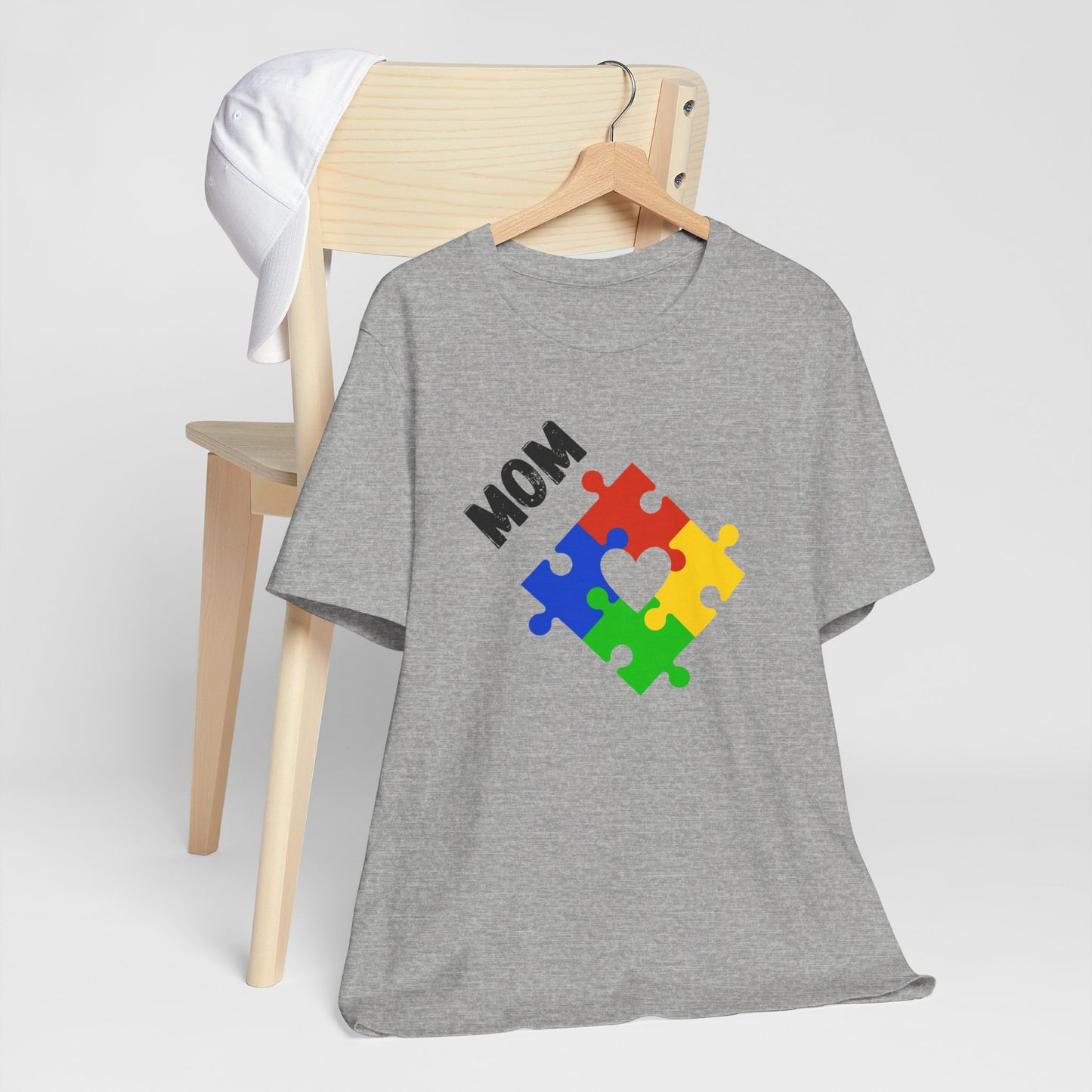 Mom Autism Unisex Jersey Short Sleeve Tee