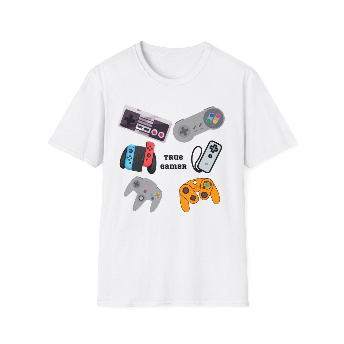 "True Gamer Controllers" Part 1 Unisex T-Shirt