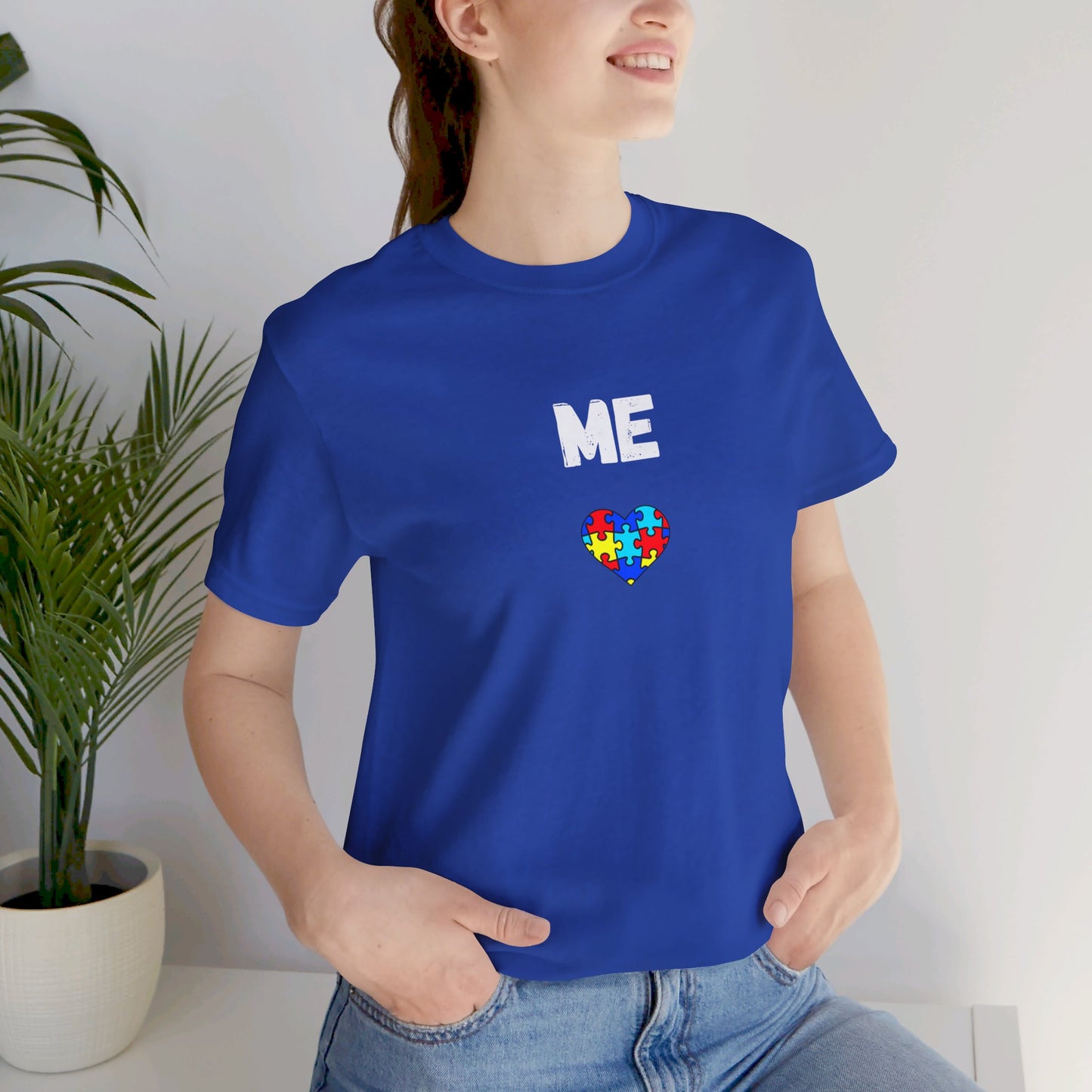 Me Autism Unisex Jersey Short Sleeve Tee