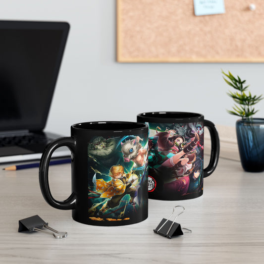 Demon Slayer Black Mug (11oz)