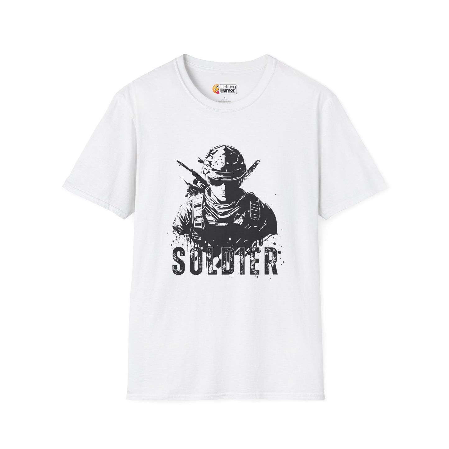 "Bold Soldier Shirt: Honor and Support Our Heroes with Patriotic Style"