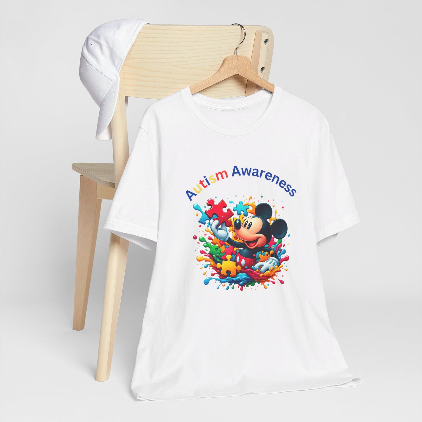 MIckey Autism Awareness Unisex Jersey Short Sleeve Tee