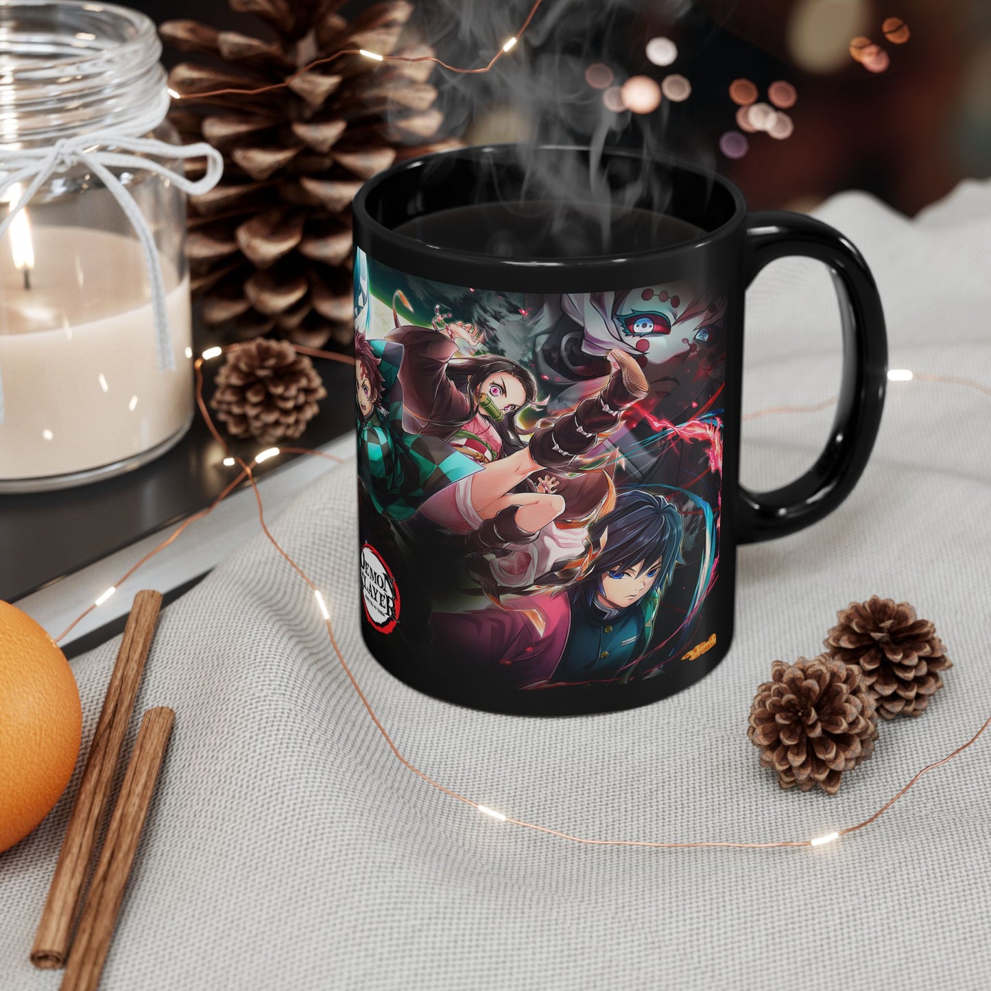 Demon Slayer Black Mug (11oz)