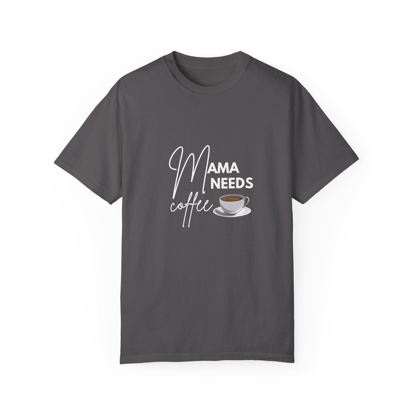 Mama Needs Coffee Shirt: Fun and Playful Style for Coffee-Loving Moms