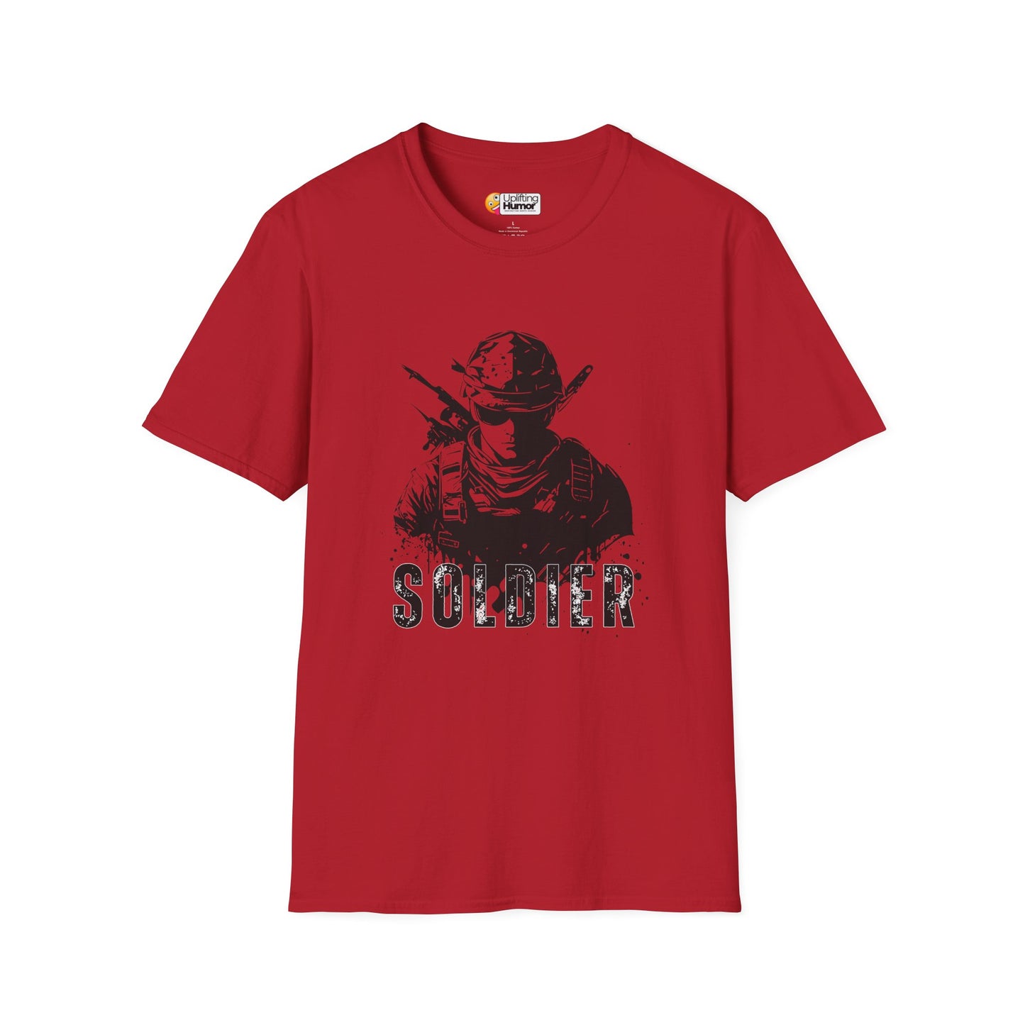 "Bold Soldier Shirt: Honor and Support Our Heroes with Patriotic Style"