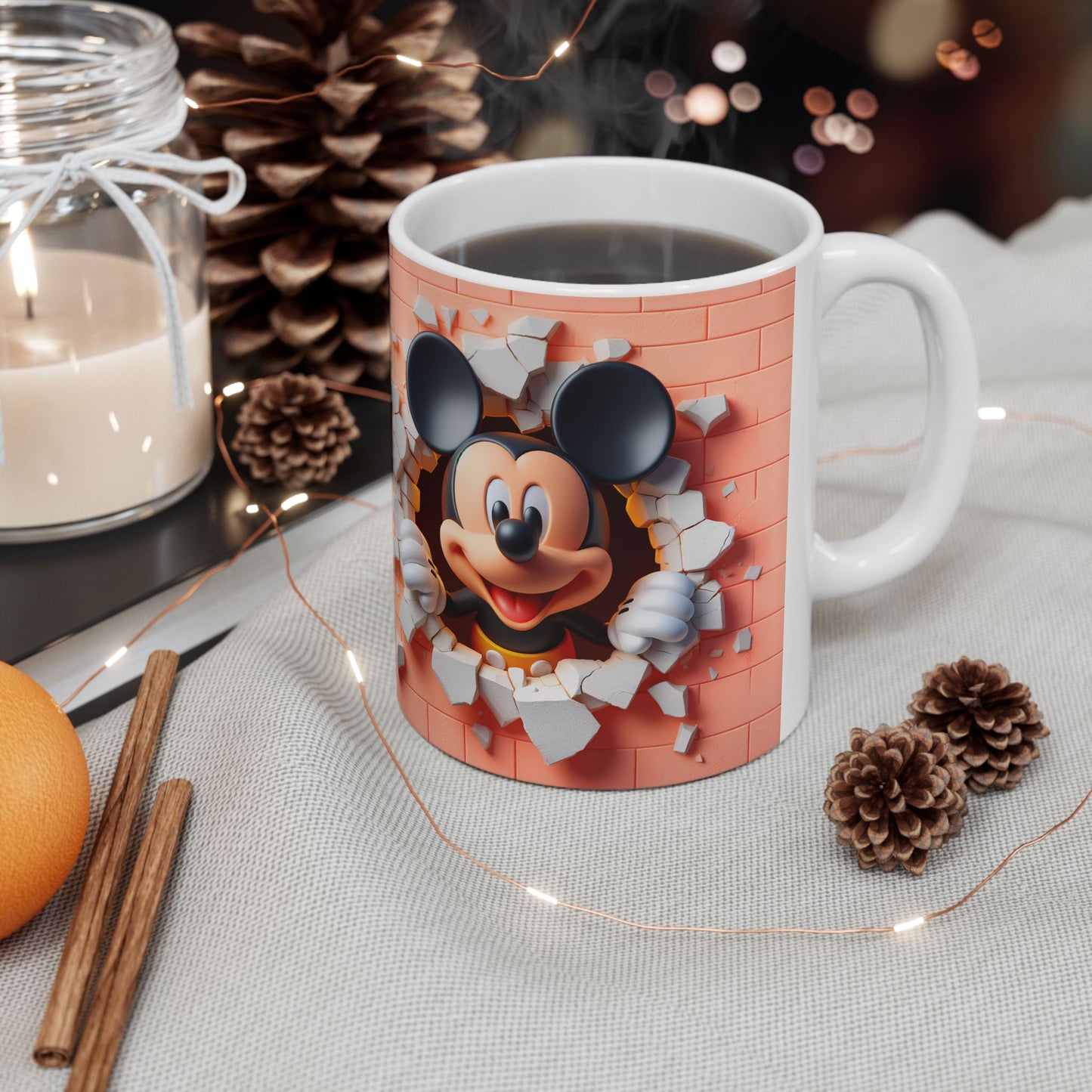 Mickey Ceramic Mug, (11oz)