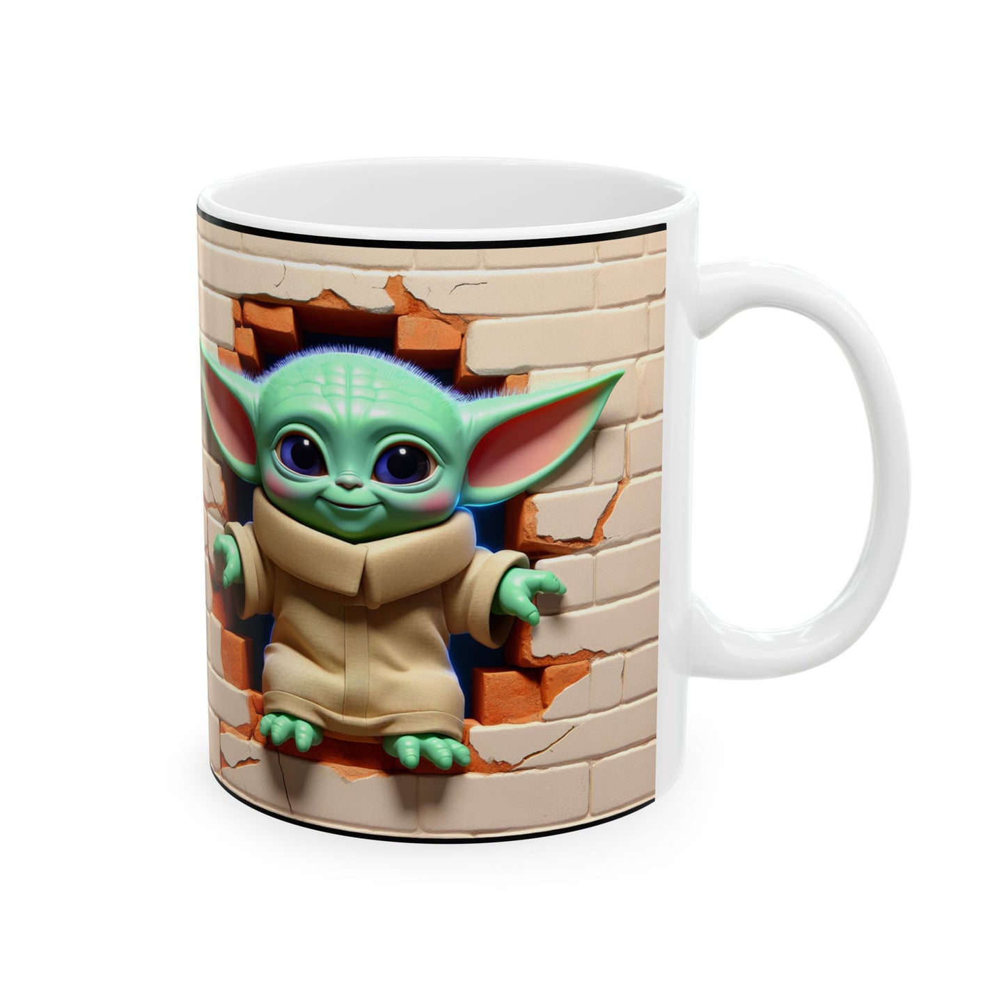 "The Force is here" Ceramic Mug, (11oz)