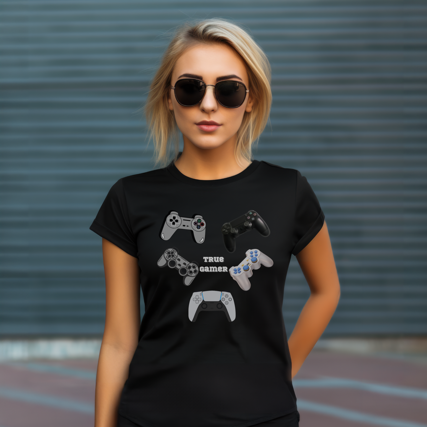 "True Gamer Controllers" Part 2 Unisex T-Shirt