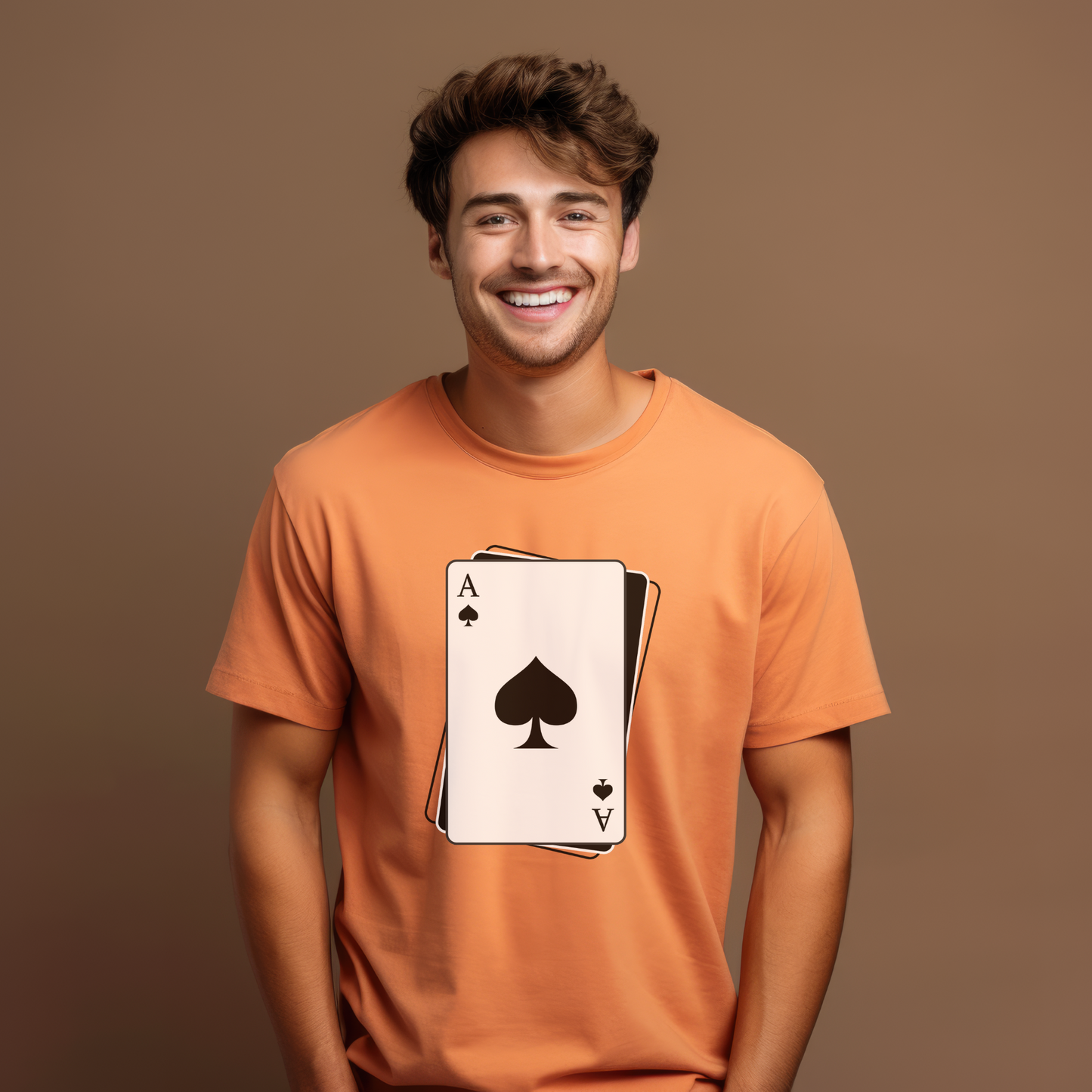 Ace Card Deck Shirt: Bold Poker & Casino Style Apparel