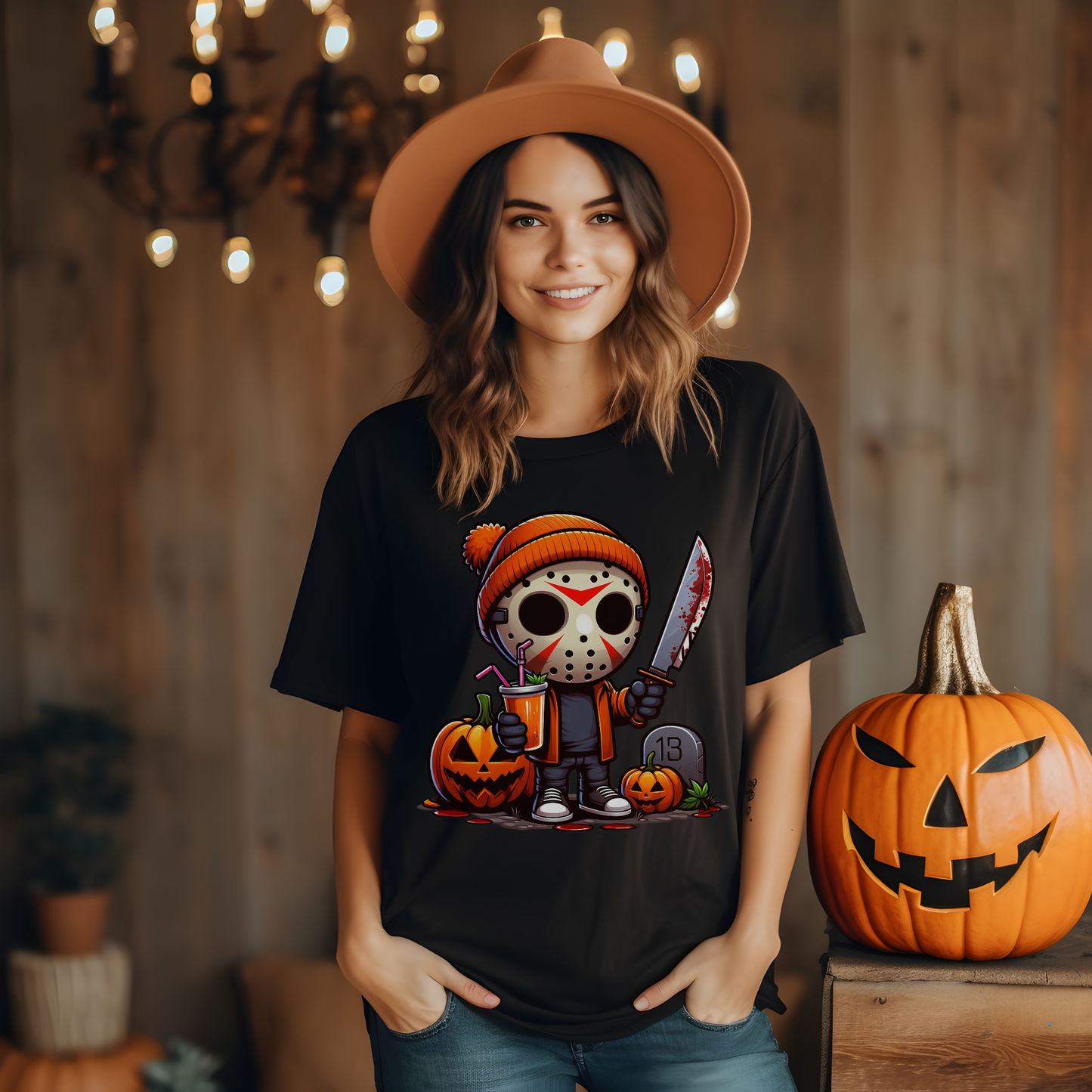 Little Jason Horror Shirt: Spooky and Playful Halloween Style