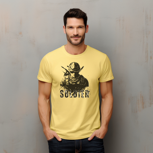 "Bold Soldier Shirt: Honor and Support Our Heroes with Patriotic Style"